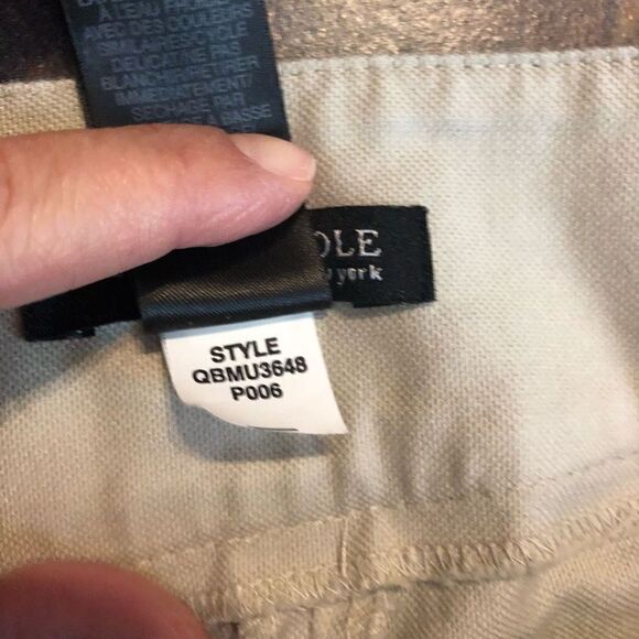 Kenneth Cole Khaki Women’s Pants Size 8 - Picture 9 of 12